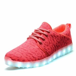 New LED Rechargeable Lighting Shoes Size 9